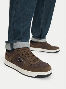 Guess Guess Сникърси FMTUDD SUE12 Тъмнокафяв