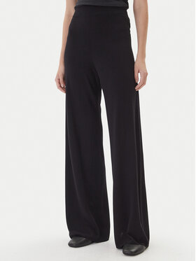 Kontatto Kontatto Úpletové nohavice 3M0803C Čierna Regular Fit