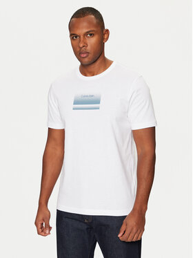 Calvin Klein Calvin Klein Tricou K10K113803 Alb Regular Fit