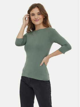 Vero Moda Vero Moda Majica Panda 10274133 Zelena Regular Fit