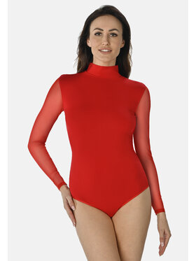 Teyli Teyli Body 629 Czerwony Regular Fit