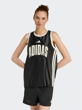 adidas adidas Top STADIUM TANK Czarny Loose Fit