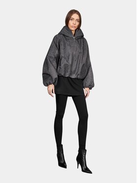 MADE BY SOCIETY MADE BY SOCIETY Kurtka anorak Greyfall - J27730 Szary Basic Fit