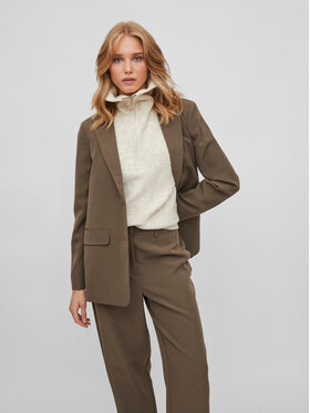 Vila Vila Suknjič Kamma 14082622 Khaki Relaxed Fit