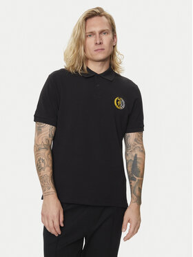 Just Cavalli Just Cavalli Polokošeľa 76OAGG19 Čierna Regular Fit