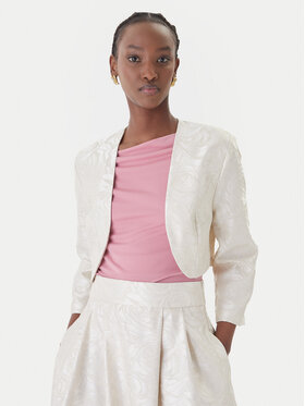 Rinascimento Rinascimento Bolero jaciņa CFC0127710003 Écru Regular Fit