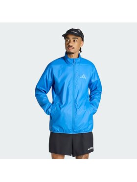adidas adidas Wiatrówka 162946 Błękitny Regular Fit