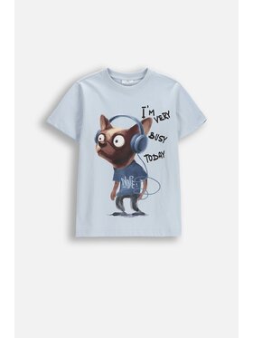 Coccodrillo Coccodrillo T-Shirt WC6143215VBB-036 Niebieski Regular Fit