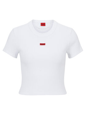 Hugo Hugo T-shirt 50489120 Blanc Slim Fit