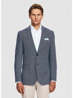 Pako Lorente Pako Lorente Marynarka P26SF-3X-027 Niebieski Slim Fit