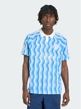 adidas adidas T-Shirt 161645 Niebieski jasny Loose Fit