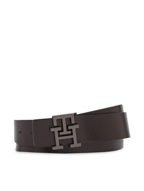 Tommy Hilfiger Tommy Hilfiger Pasek Męski Th Plaque 3.5 AM0AM11476 Brązowy
