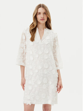 JOOP! JOOP! Коктейлна рокля 58 252D58Delina 30046677 Екрю Regular Fit