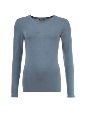 Emporio Armani Emporio Armani Longsleeve 26296 Niebieski Slim Fit