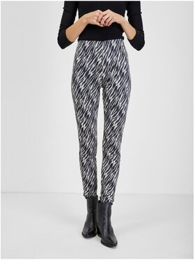Orsay Orsay Spodnie damskie 350190-660000__34 Czarny Skinny Fit
