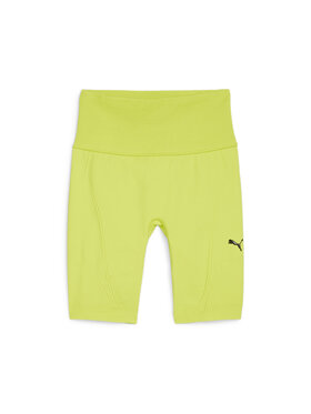 Puma Puma Szorty sportowe 524386 Żółty Regular Fit