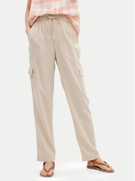 Gap Gap Bavlnené nohavice 549334-00 Béžová Regular Fit