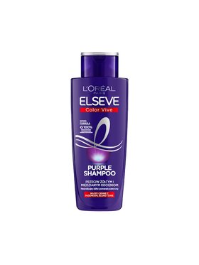 L'Oreal Paris L'Oreal Paris Elseve Color-Vive Purple Shampoo fioletowy szampon przeciw żółtym i miedzianym odcieniom 200ml Szampon do włosów