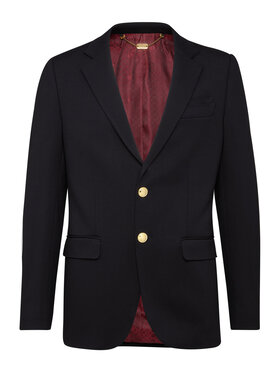 Billionaire Billionaire Marynarka 17101 Czarny Regular Fit