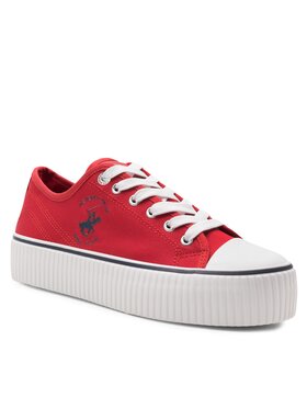 Beverly Hills Polo Club Beverly Hills Polo Club Sneakers aus Stoff BHPC027M Rot