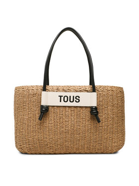 TOUS TOUS Handtasche Capazo L Scoubidou 2001716959 Beige