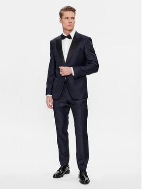 Boss Boss Garnitur H-Huge-2Pcs-Tux-231 50502449 Granatowy Slim Fit