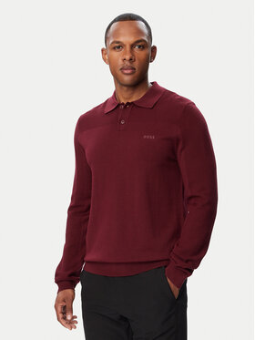 BOSS BOSS Pulover Momentum-X PL 50568962 Vișiniu Regular Fit