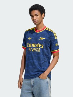 adidas adidas Koszulka techniczna 171339 Niebieski jasny Slim Fit