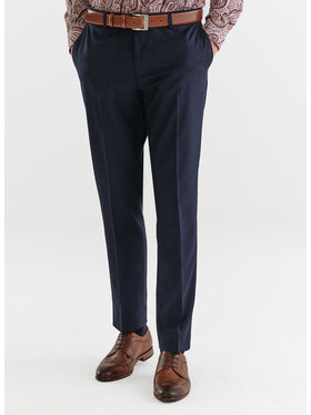 Pako Lorente Pako Lorente Spodnie garniturowe P23SF-6G-012 Granatowy Slim Fit
