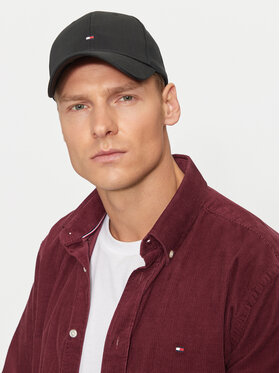 Tommy Hilfiger Tommy Hilfiger Kšiltovka Small Flag AU0AU01528 Černá