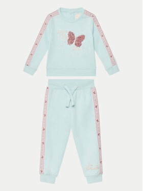 Guess Guess Set majica i hlače A5RG19 KA6R4 Plava Regular Fit