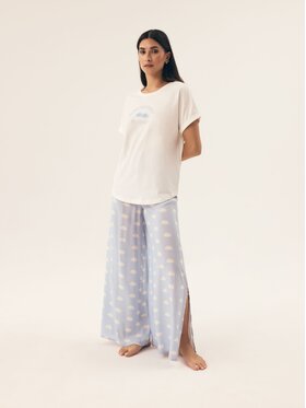 Henderson Henderson Piżama 42730 Biały Regular Fit