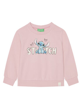 United Colors Of Benetton United Colors Of Benetton Світшот 3PQMG10HP Рожевий Regular Fit