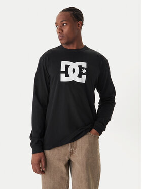 DC Shoes DC Shoes Longsleeve Star ADYZT05372 Czarny Regular Fit