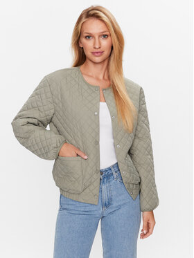 Saint Tropez Saint Tropez Átmeneti kabát 30512376 Zöld Regular Fit