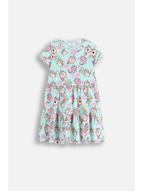 Coccodrillo Coccodrillo Sukienka WC5129202VGD-022 Kolorowy Regular Fit