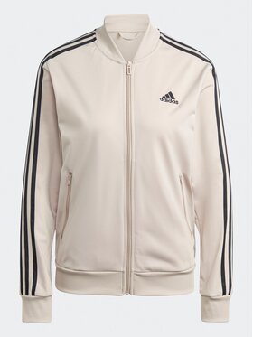 Adidas Trenerka Essentials 3-Stripes IJ8786 Bež Slim Fit