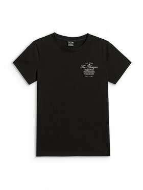 4F 4F T-Shirt COMMERCIAL Czarny Regular Fit