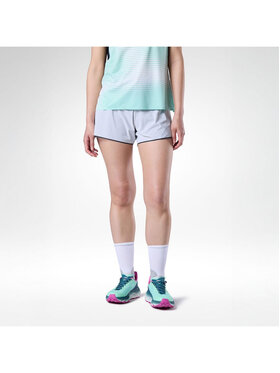 Rossignol Rossignol Szorty sportowe W Sapa 2In1 Short 5' Szary jasny Relaxed Fit