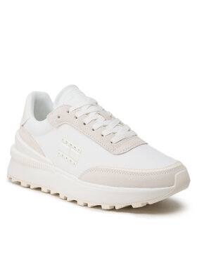 Tommy Jeans Tommy Jeans Snīkeri Tjw Tech Runner Material Mix EN0EN02358 Balts