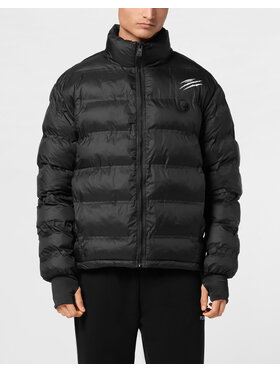 Plein Sport Plein Sport Vatovaná bunda 23109 Černá Regular Fit
