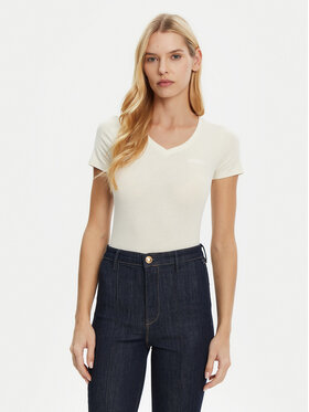 Guess Guess Тишърт O5RI02 KBBU1 Бежов Regular Fit