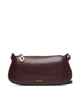 Calvin Klein Calvin Klein Torbica Hardware Zip Crossbody LV04F1046G Tamnocrvena