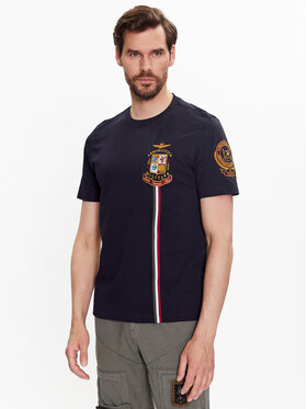 Aeronautica Militare Aeronautica Militare T-Shirt 231TS2079J592 Granatowy Regular Fit