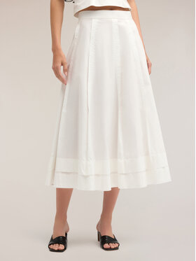 Motivi Motivi Gonna maxi 1238Q001088N011 Bianco Flared Fit