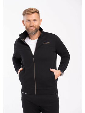 Volcano Volcano Bluza B-LENOX Czarny Regular Fit