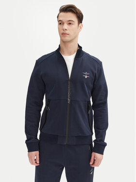 Aeronautica Militare Aeronautica Militare Pulóver 251FE1986F581 Sötétkék Regular Fit
