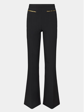 Elisabetta Franchi Elisabetta Franchi Pantaloni din material PA-014-36E3-V320 Negru Regular Fit