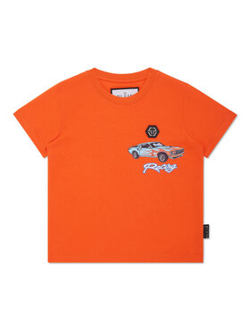 PHILIPP PLEIN PHILIPP PLEIN T-shirt 28191 Arancione Regular Fit