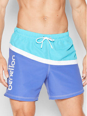United Colors Of Benetton United Colors Of Benetton Szorty kąpielowe 5JD06X00B Niebieski Regular Fit